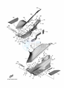 CZD300-A XMAX 300 (BBA4) drawing TRANSMISSION