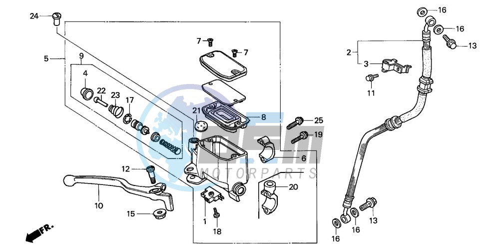 FR. BRAKE MASTER CYLINDER (2)