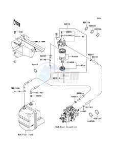 MULE_4010_DIESEL_4X4 KAF950FDF EU drawing Fuel Pump