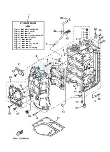 F150BETX drawing CYLINDER--CRANKCASE-1