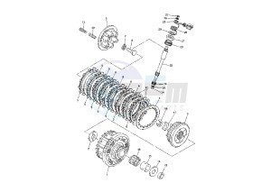 FZ6 FAZER 600 drawing CLUTCH