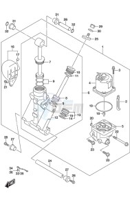 DF 150 drawing Trim Cylinder