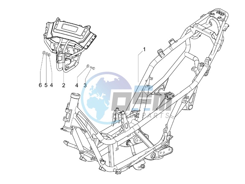 Frame bodywork