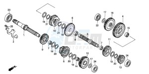 VT1100C drawing TRANSMISSION