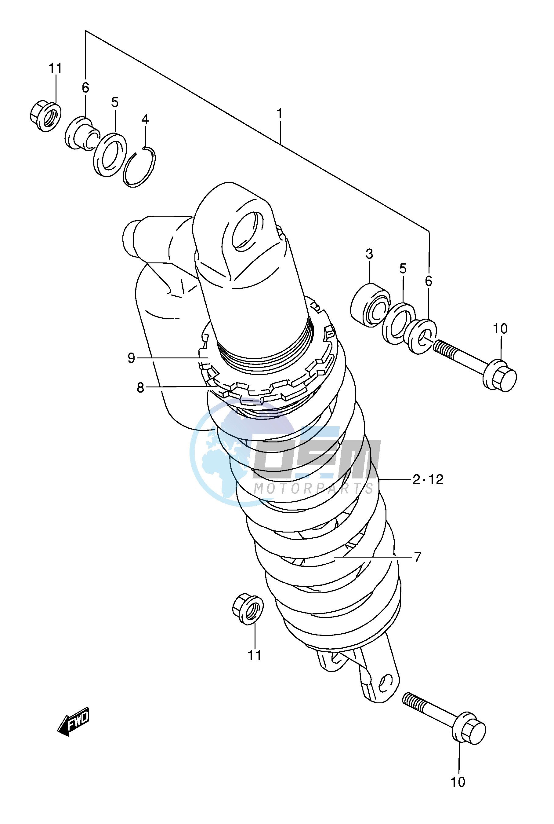 SHOCK ABSORBER (MODEL M)