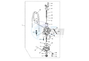 YZ 85 drawing CARBURETOR