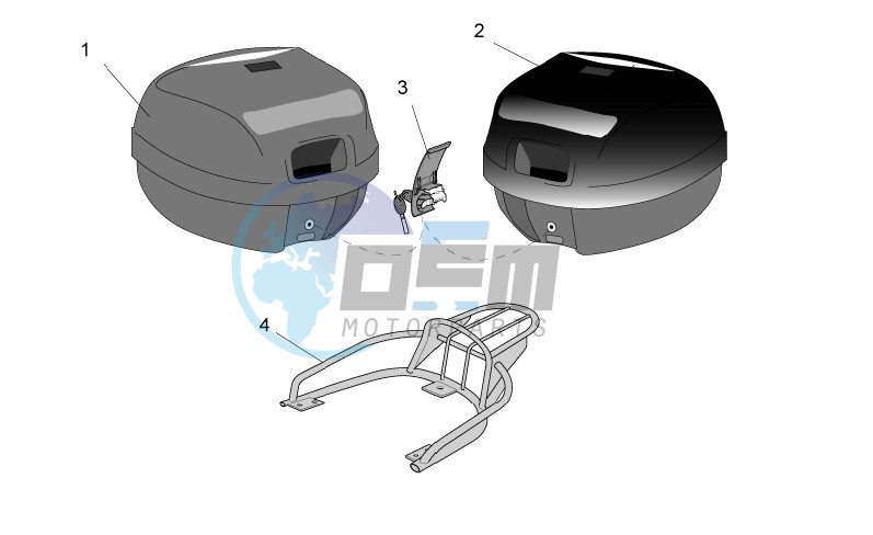 Acc. - Top/cases side cases