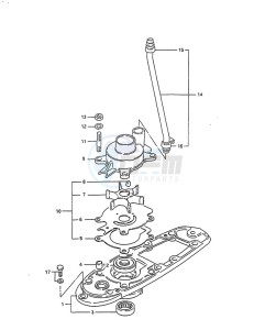 DT 75 drawing Water Pump