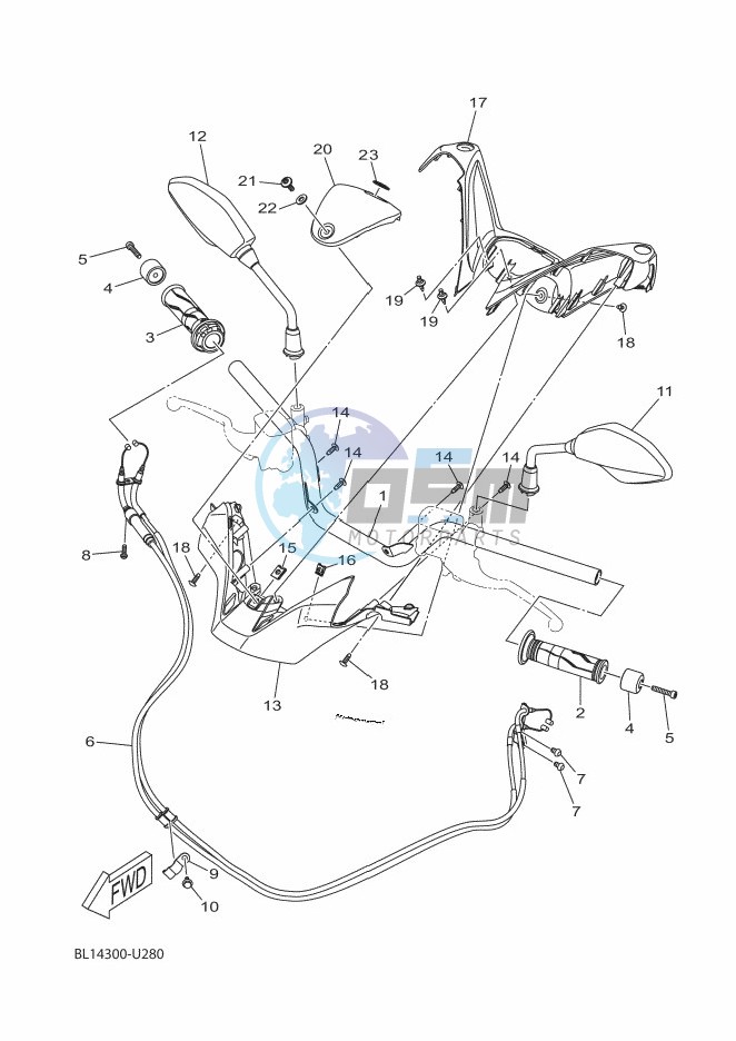 STEERING HANDLE & CABLE