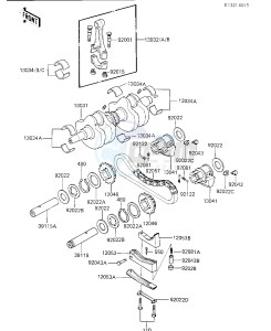 KZ 750 K [LTD BELT] (K1-K2 K2 CAN ONLY) [LTD BELT] drawing CRANKSHAFT_BALANCER