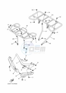 YFM700FWAD YFM7NGPAK (B4FN) drawing GUARD