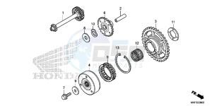 CBR1000S2H 2ED - (2ED) drawing STARTING CLUTCH