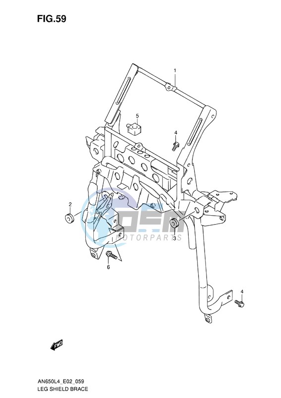 LEG SHIELD BRACE