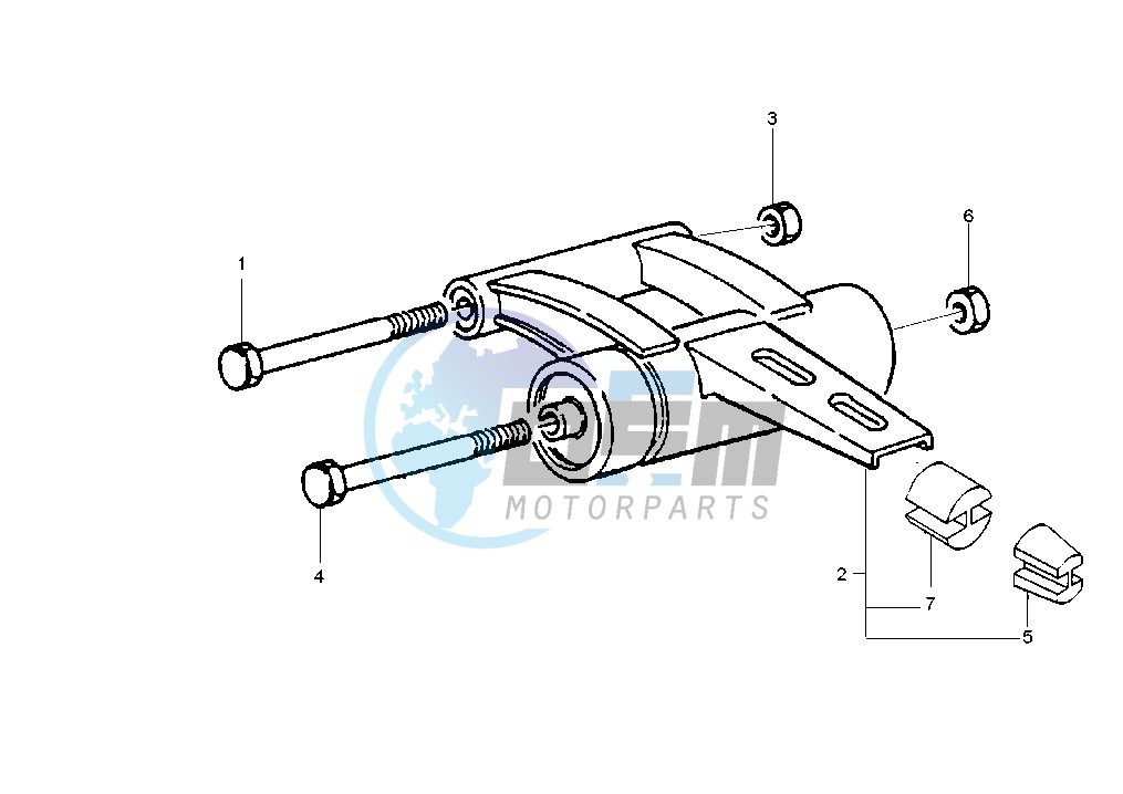 Swinging arm