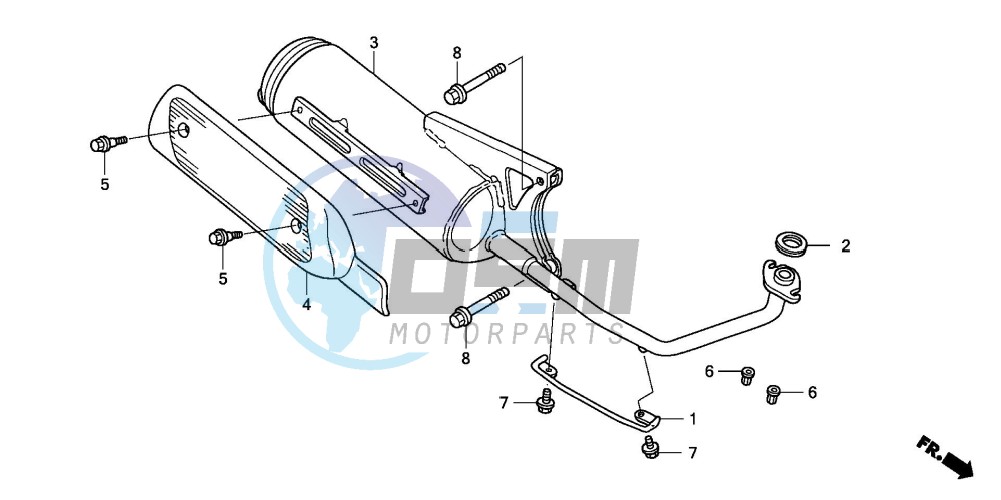 EXHAUST MUFFLER