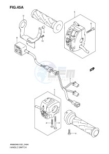 AN650 (E2) Burgman drawing HANDLE SWITCH (AN650AK9 AL0)