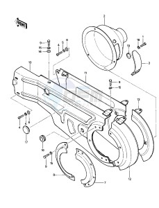 KLT 200 A [KLT200] (A1-A3) [KLT200] drawing CHAIN CASE -- KLT200-A1- -