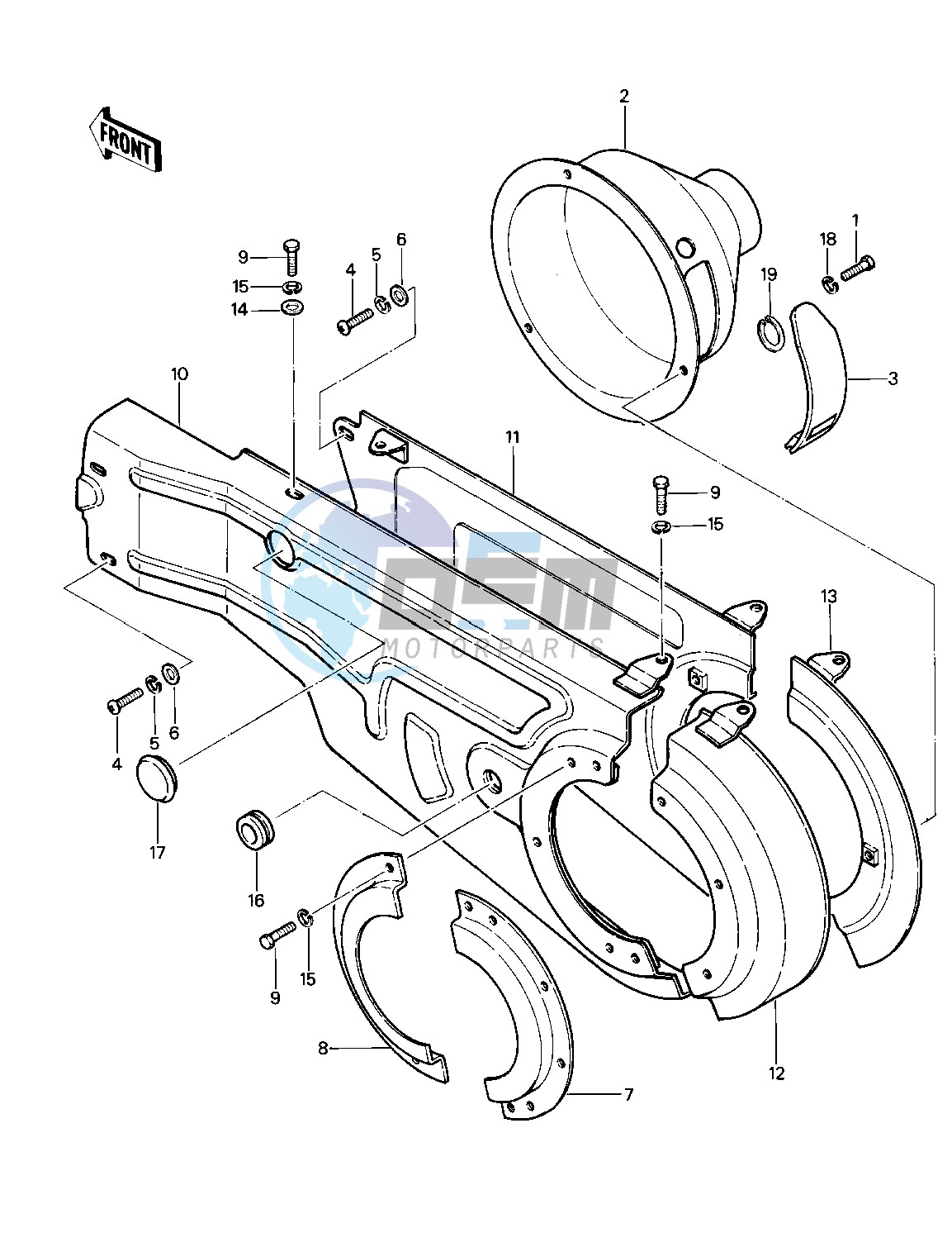 CHAIN CASE -- KLT200-A1- -