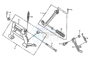 PASSING 125 drawing STAND