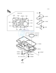 ZG 1200 B [VOYAGER XII] (B10-B14) [VOYAGER XII] drawing BREATHER COVER_OIL PAN