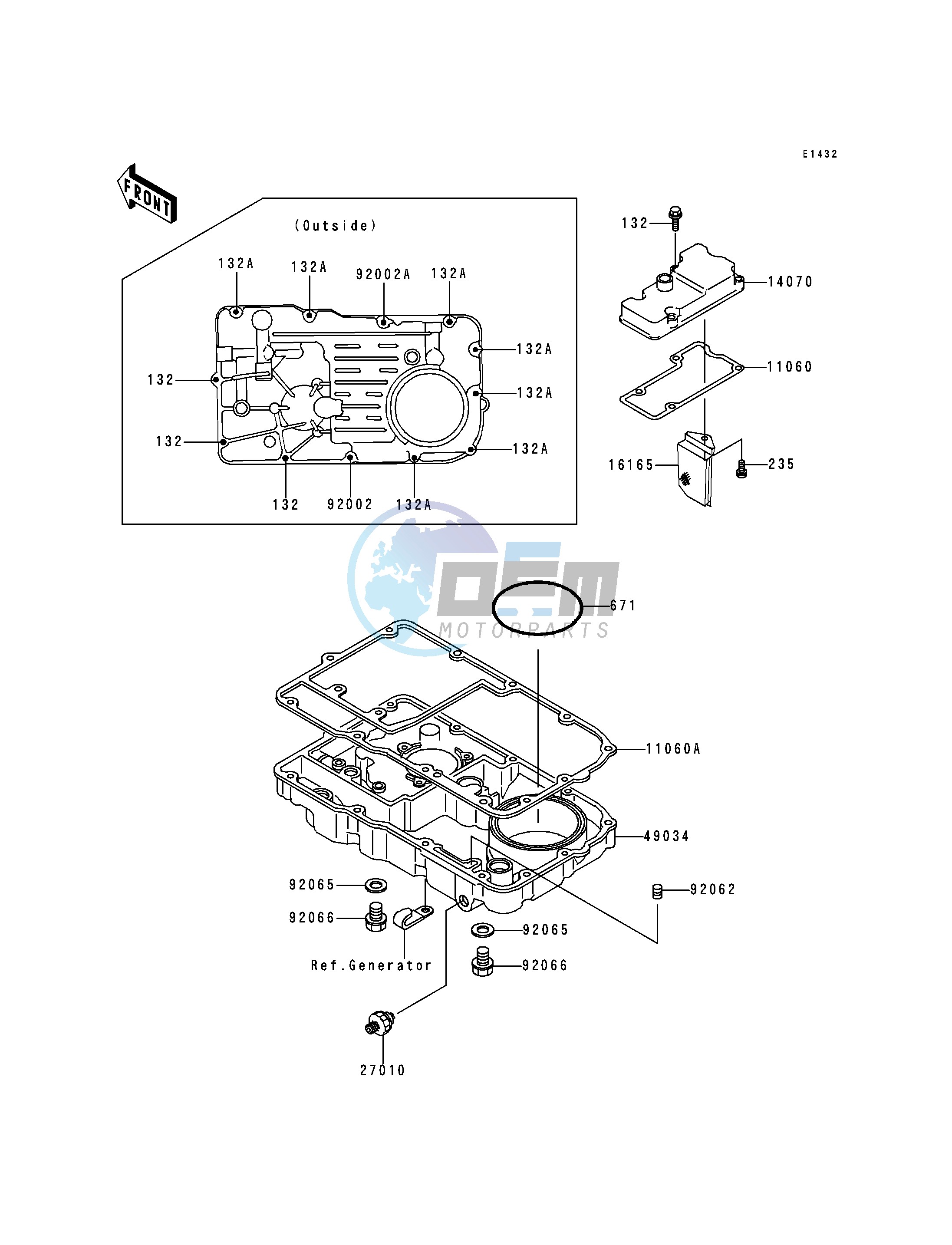 BREATHER COVER_OIL PAN