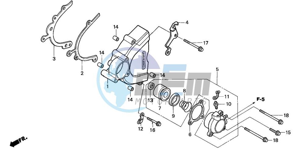 LEFT CRANKCASE COVER