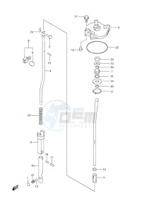 DF 60 drawing Shift Rod