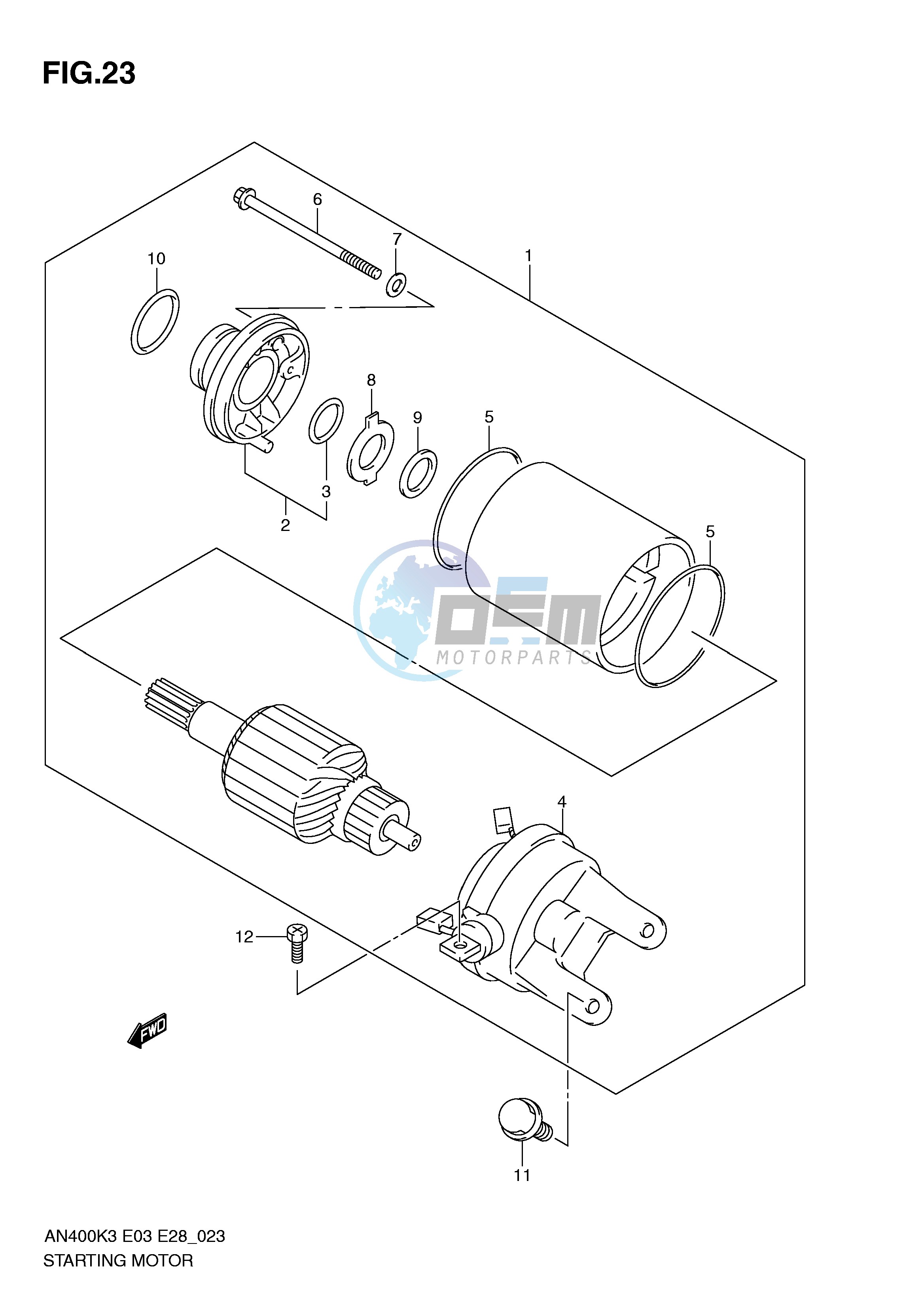 STARTING MOTOR