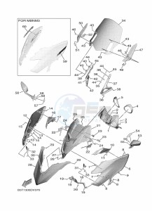 XP560D  (B7MB) drawing STEERING HANDLE & CABLE