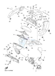 WR450F (2GCC) drawing INTAKE