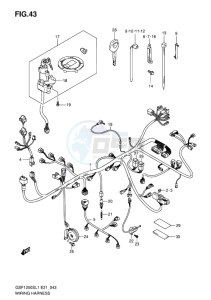 GSF-1250S BANDIT EU drawing WIRING HARNESS