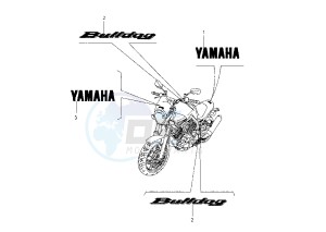 BT BULLDOG 1100 drawing GRAPHICS