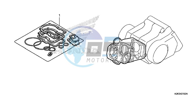 GASKET KIT A