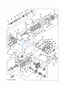 YFM700FWBD YFM70KP (B5KC) drawing DRIVE SHAFT