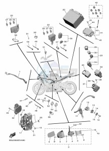 YZF1000W-B YZF-R1 (B3L9) drawing ELECTRICAL 2