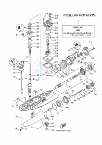 F200CETX drawing PROPELLER-HOUSING-AND-TRANSMISSION-1