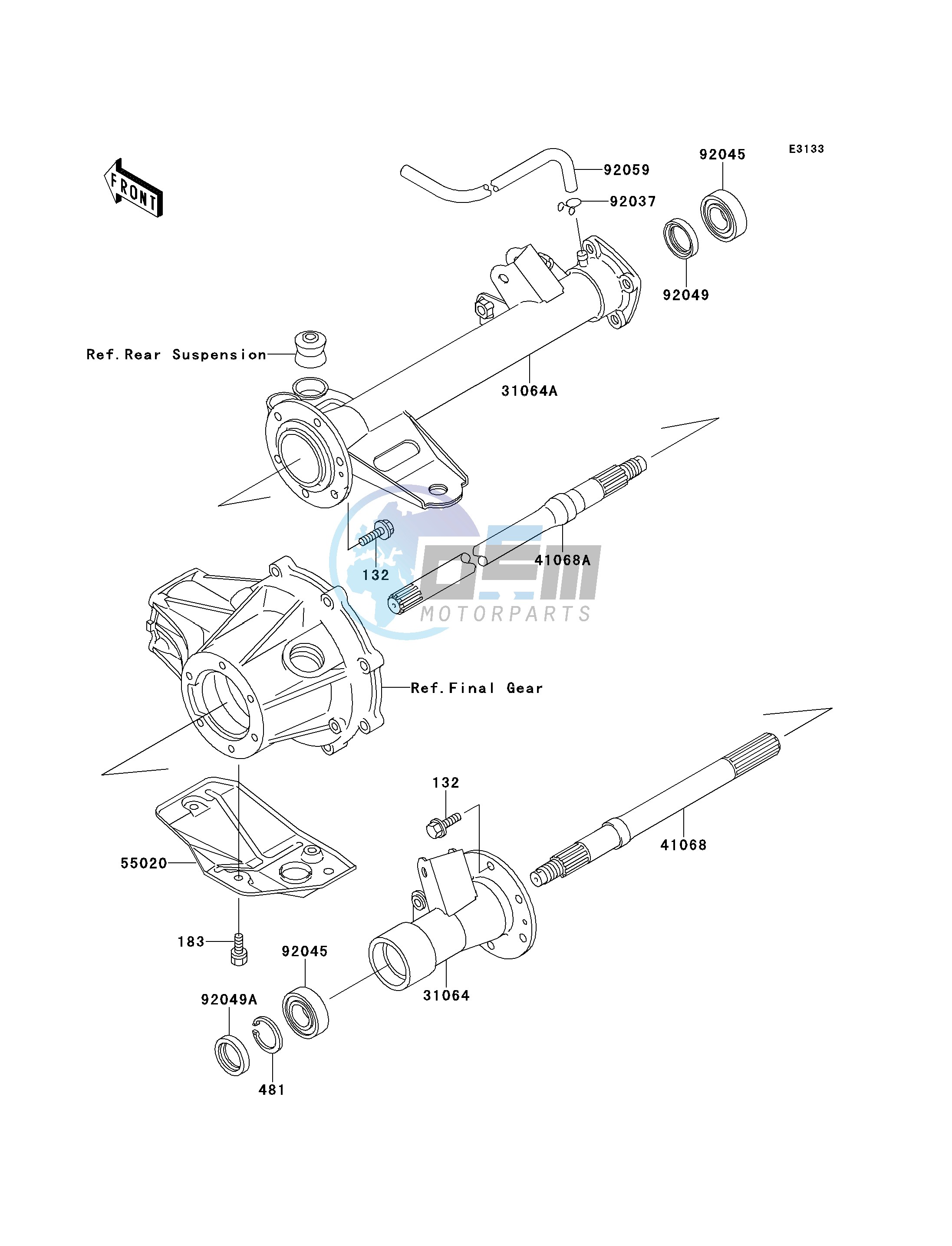 REAR AXLE