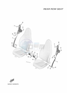 YXF850E YX85FPAN (BARK) drawing SEAT 4