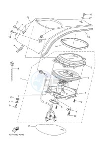 XV1900A MIDNIGHT STAR (1CR5) drawing METER