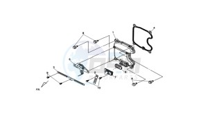 MAXSYM 400 EFI drawing CYLINDER HEAD COVER