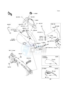 VN 1700 E [VULCAN 1700 CLASSIC] (9G-9FA) E9F drawing FUEL TANK