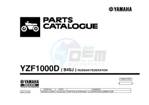 YZF1000D YZF-R1M (B4SJ) drawing Infopage-1