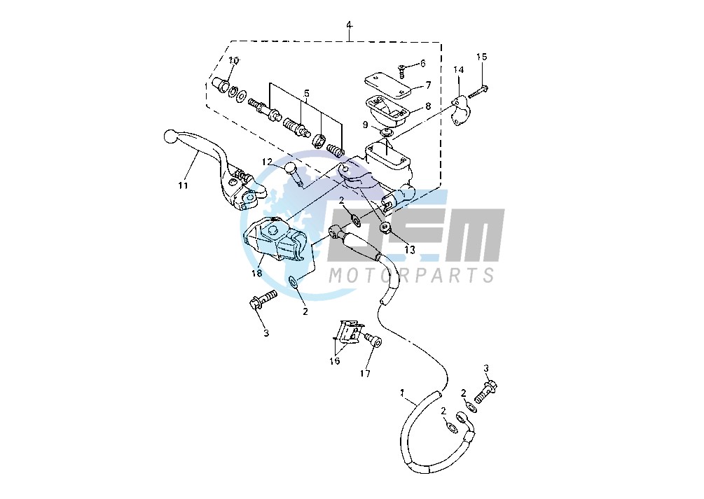 FRONT MASTER CYLINDER