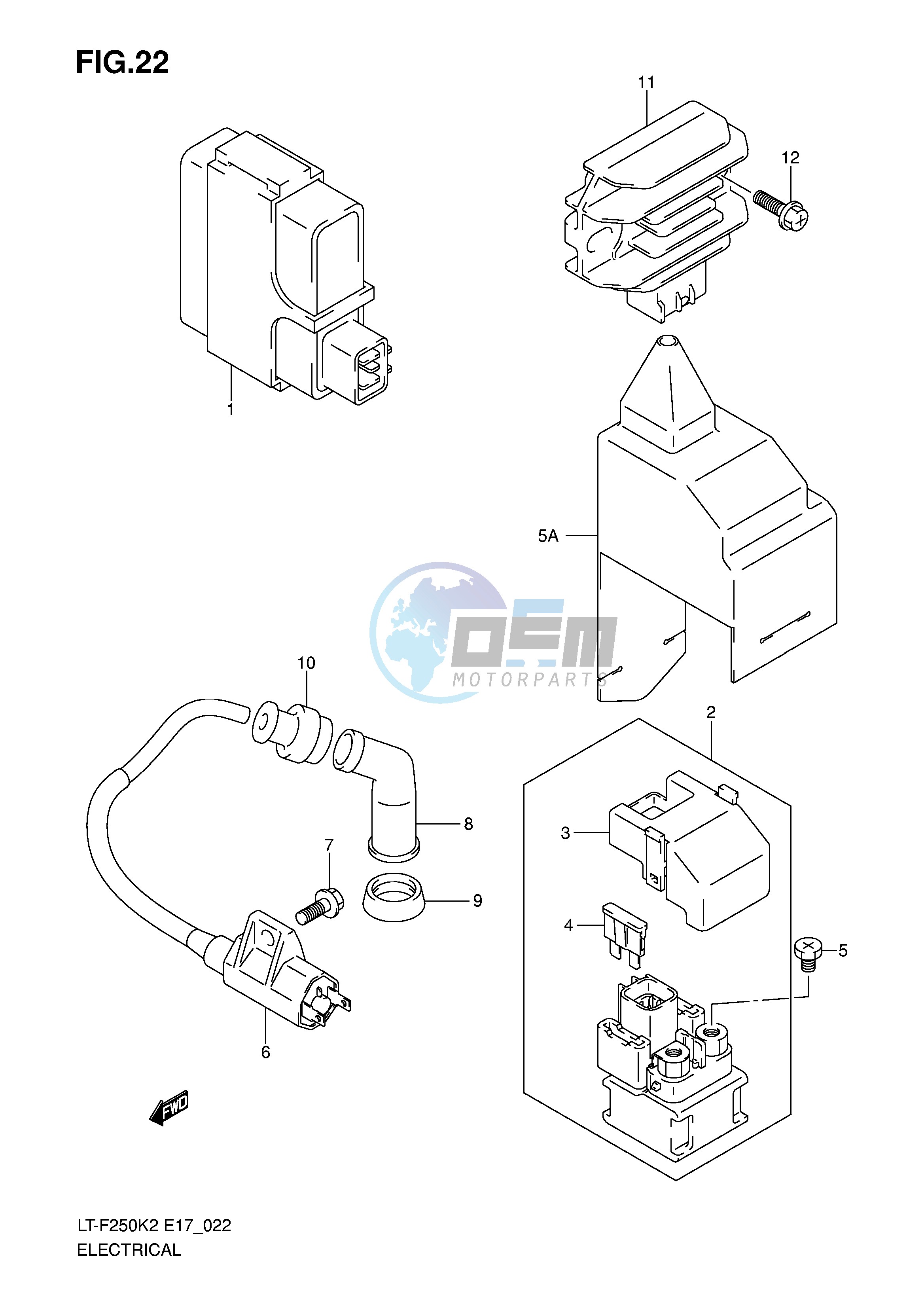 ELECTRICAL (LT-F250K2 K3 K4 K5 K6 E17,E24)