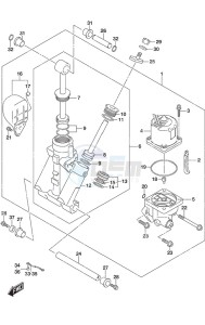 DF 115A drawing Trim Cylinder SS Model