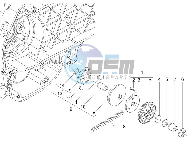 Driving pulley