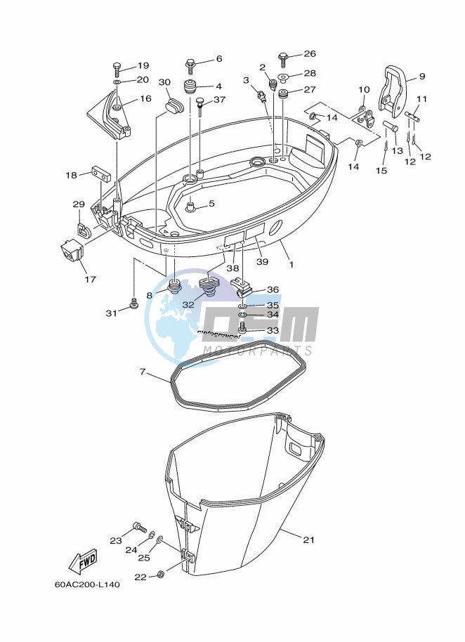 BOTTOM-COWLING