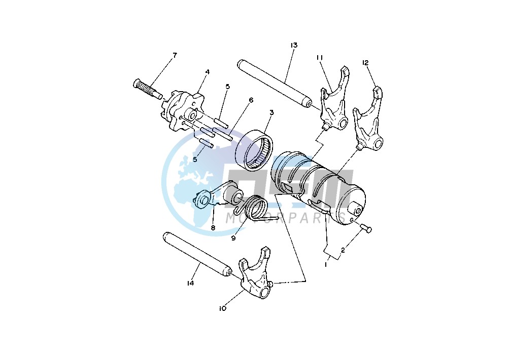 SHIFT CAM-FORK