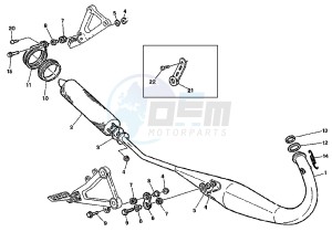 MITO EV 6 MARCE 125 drawing SILENCER