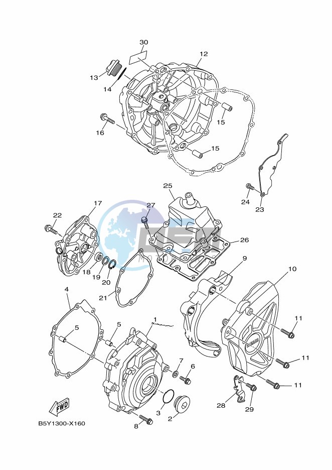 CRANKCASE COVER 1